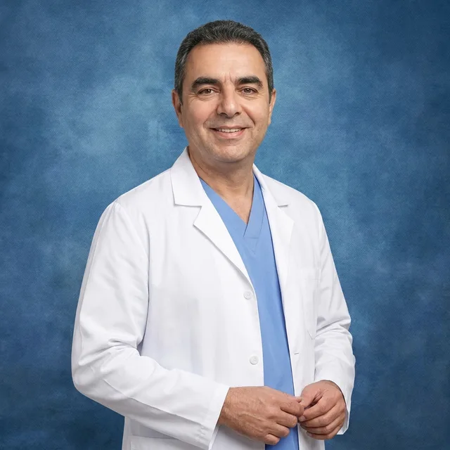 The clinic — uniform AI team headshot