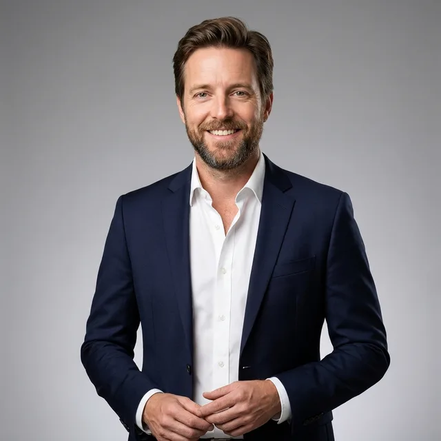 The realty group — uniform AI team headshot