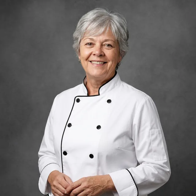 The kitchen brigade — uniform AI team headshot
