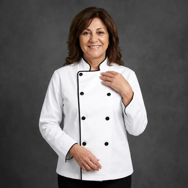 The kitchen brigade — uniform AI team headshot