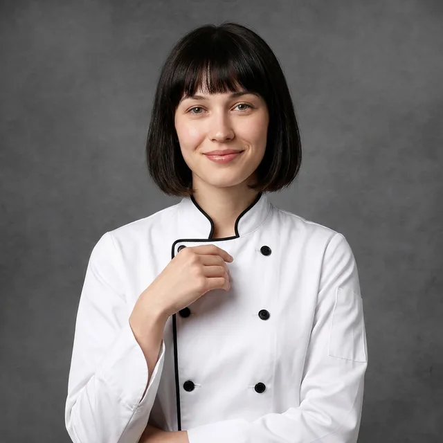 The kitchen brigade — uniform AI team headshot